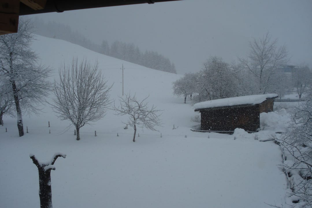 Blick aus dem Fenster im Aufenthaltsraum Hotel Obersinnlehenhof