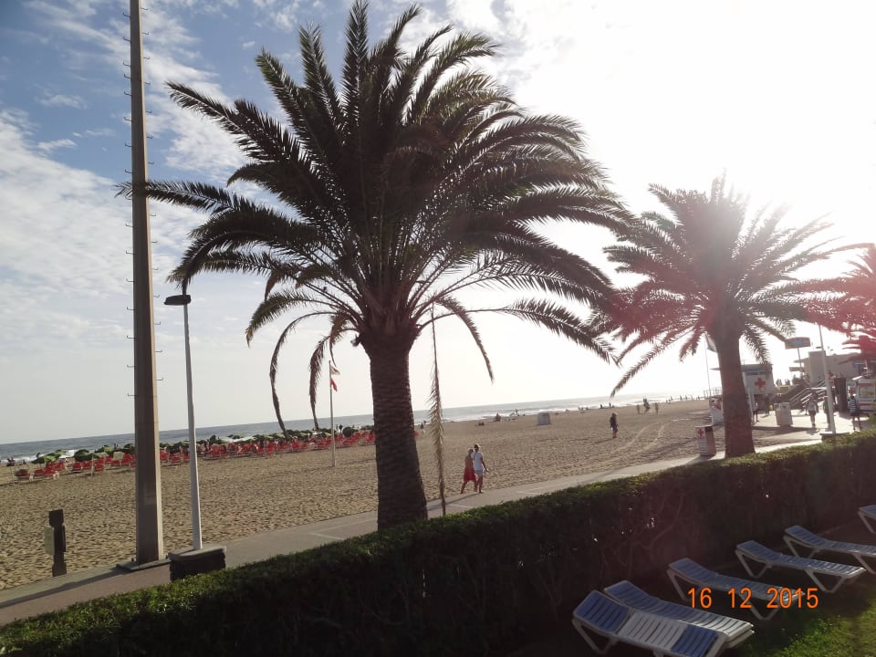 Vom Balkon rechts Hotel Chiripa