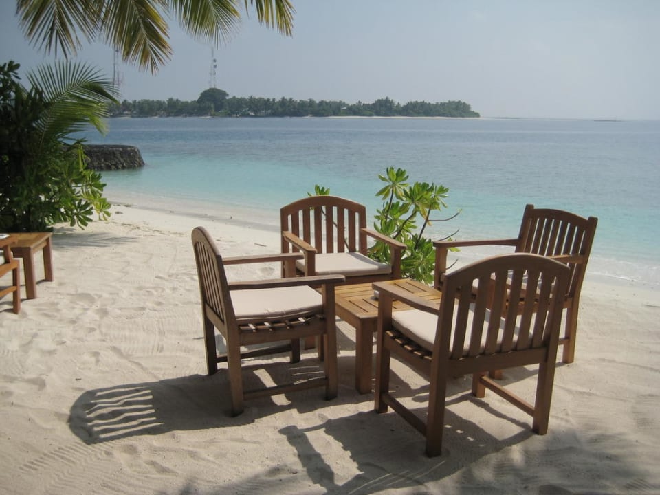 Bar am Stand Kuramathi Maldives