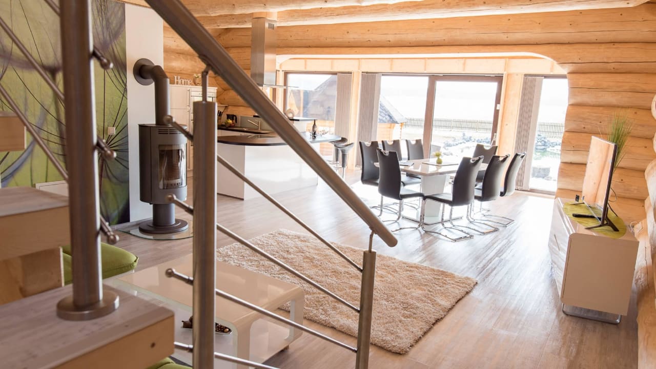 Chalet "Wiese" Naturstammhaus und Appartements Zum Brockenbaecker