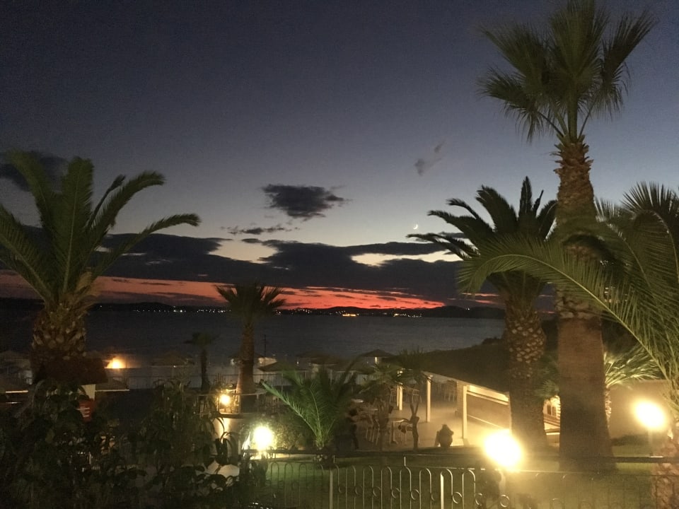 Ausblick Akrathos Beach Hotel