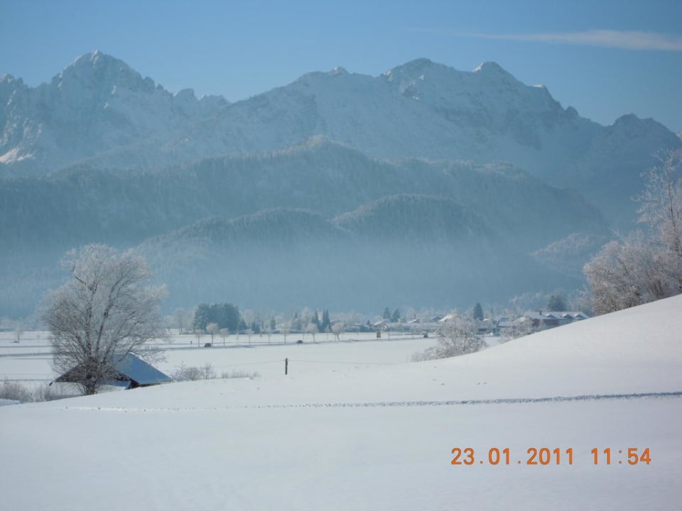 Ausblick Süd-/Westbalkon Landhaus Beim Joaser