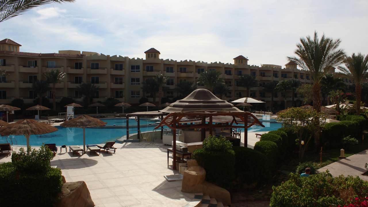 Ausblick Amwaj Beach Club Abu Soma Resort