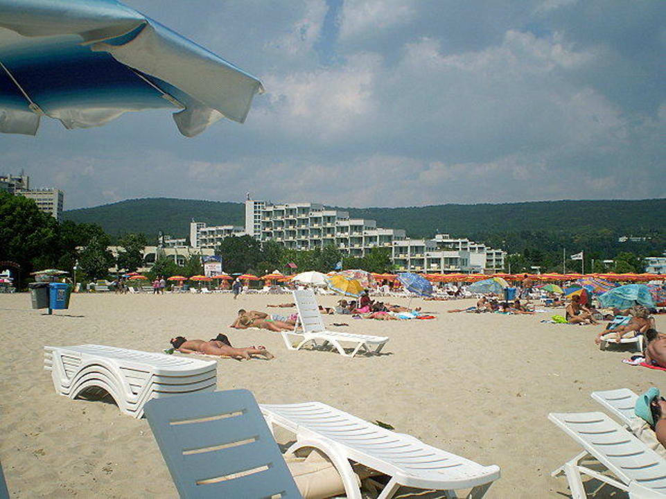 Blick vom H.strand Ralitsa Aqua Club