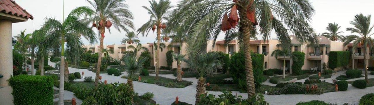 Blick vom Balkon Ali Baba Palace Resort