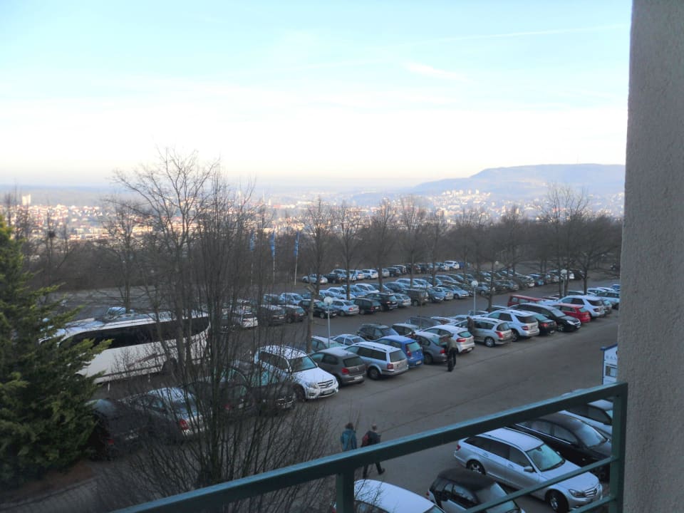 Ausblick vom Balkon H+ Hotel Limes Thermen Aalen