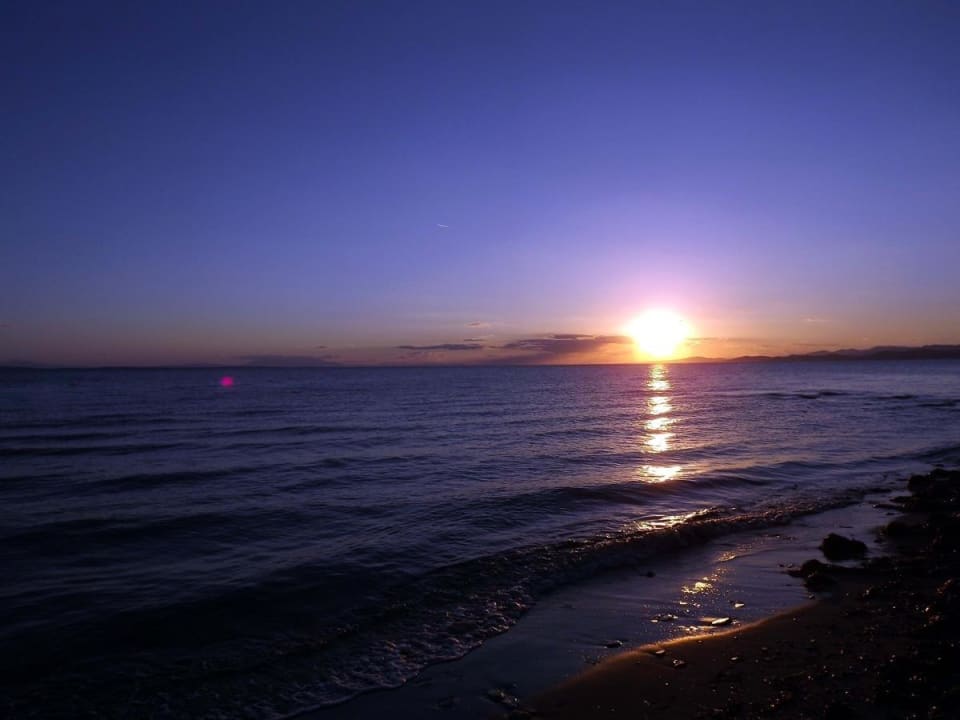 Sonnenuntergang Anthemus Sea Beach Hotel & Spa