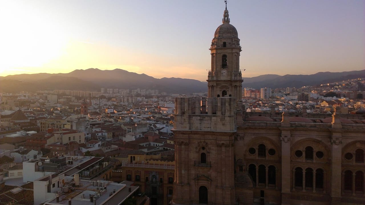 Ausblick Hotel Ac Malaga Palacio