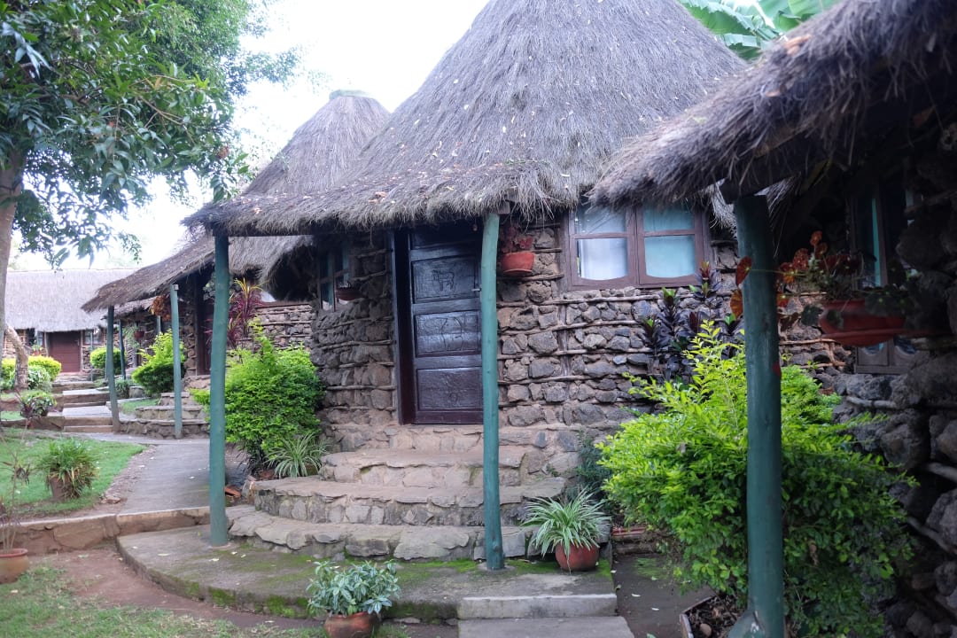 Außenansicht L'Oasis Lodge