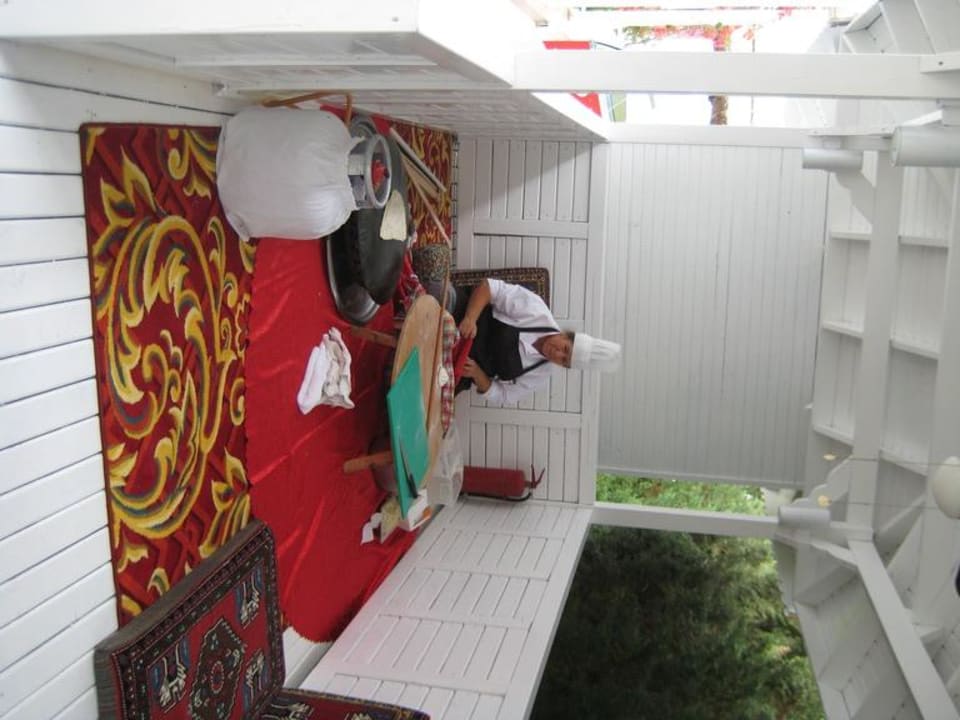 Turkish pancakes "gozleme" Latanya Park Resort