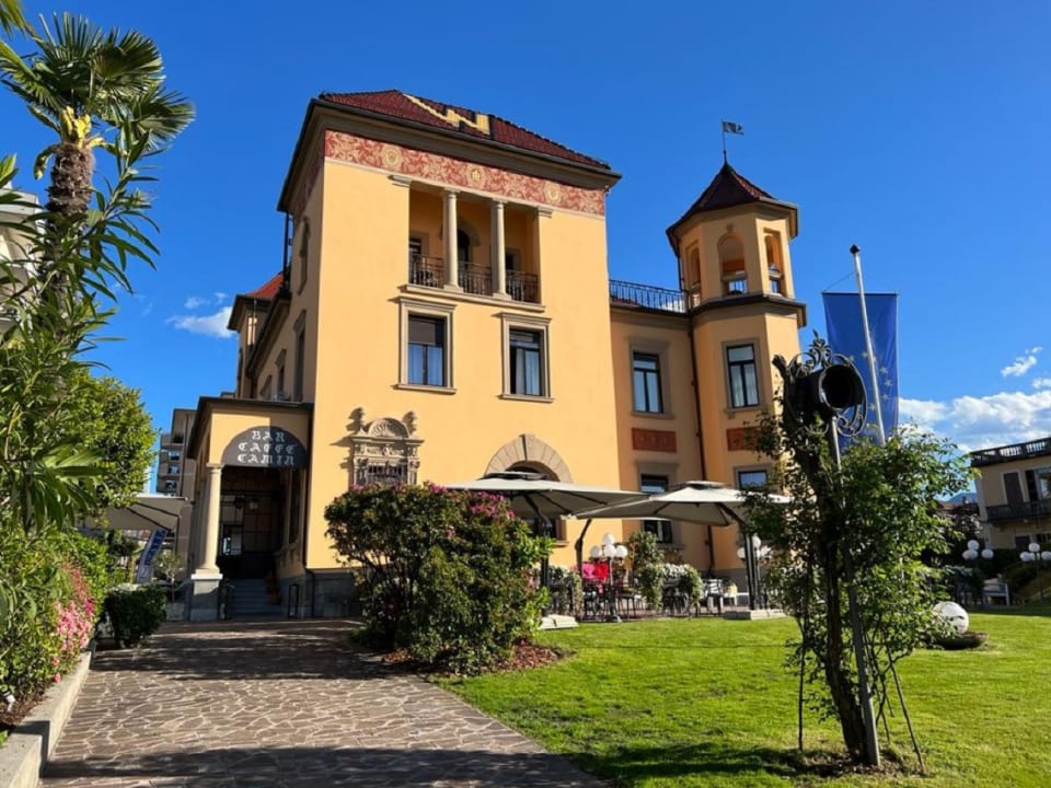 Außenansicht Camin Hotel Luino