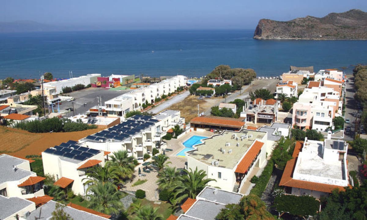 Aerial View Apartments Apladas