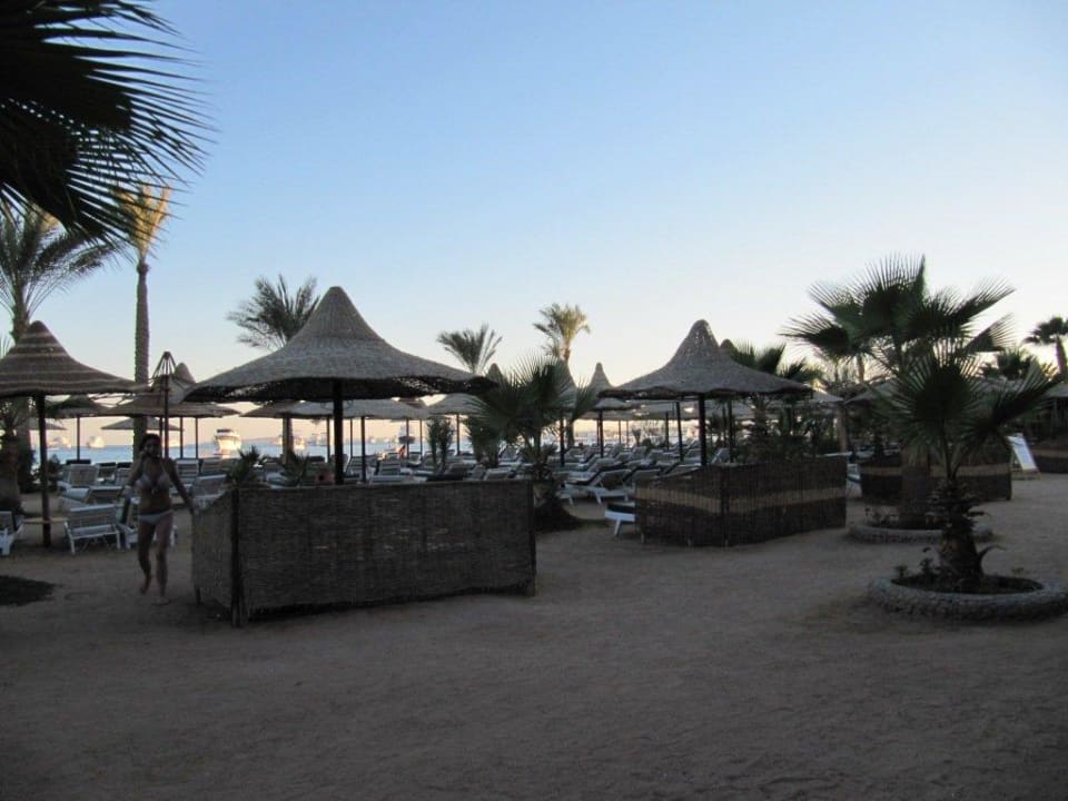 Blick vom Strandrestaurant Giftun Azur Resort