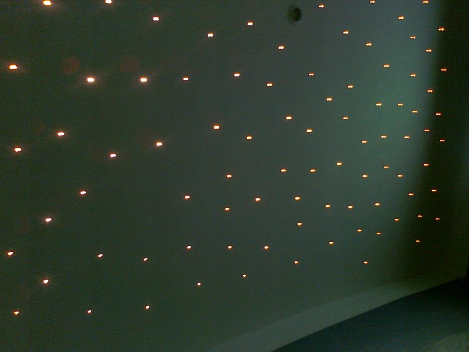 Sternenhimmel im Wellnessbereich Hotel Schneeberghof