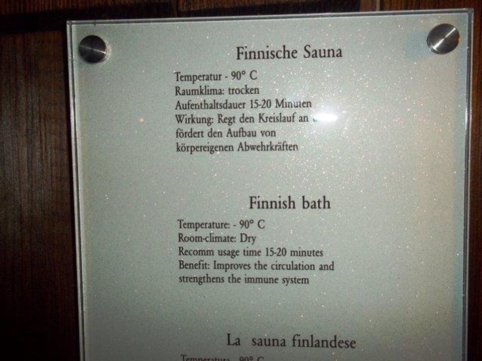 Finnische Sauna Alphotel Tyrol
