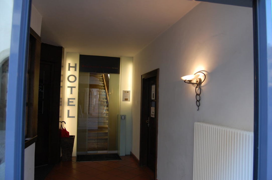 Eingang Hotel Goldener Stern