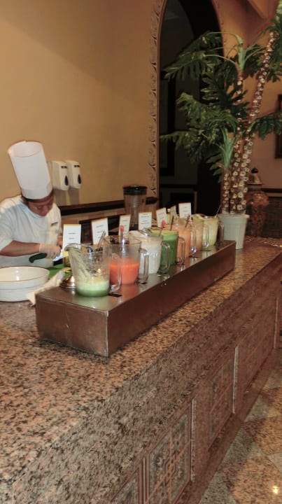 Hm leckere Säfte Hotel Riu Tequila