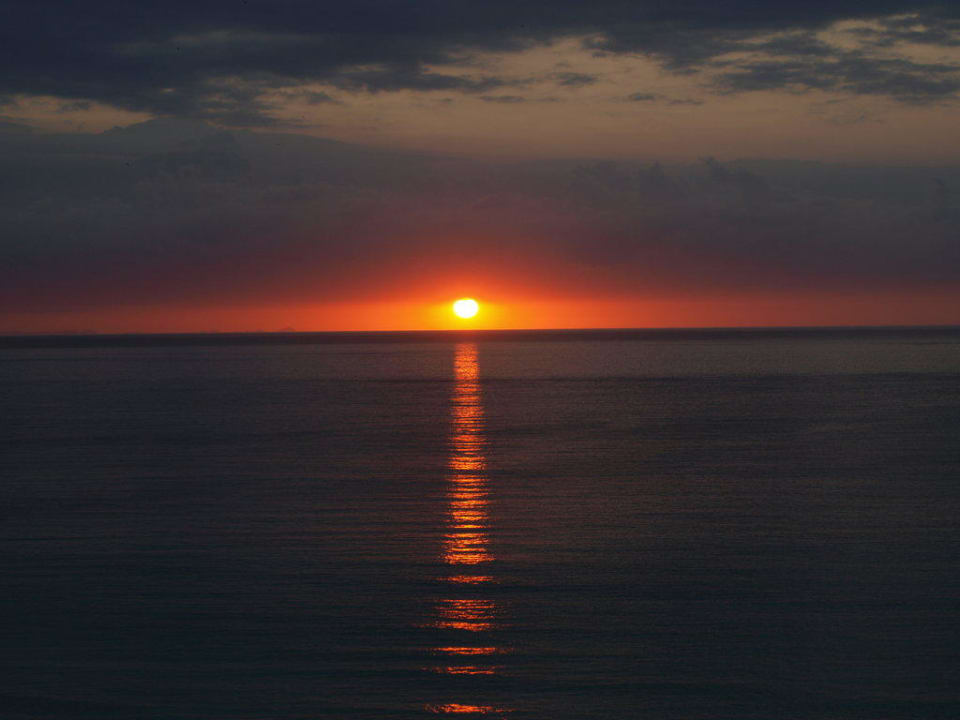 Sonnenaufgang - vom Balkon aus gesehen Hipotels Hipocampo Playa