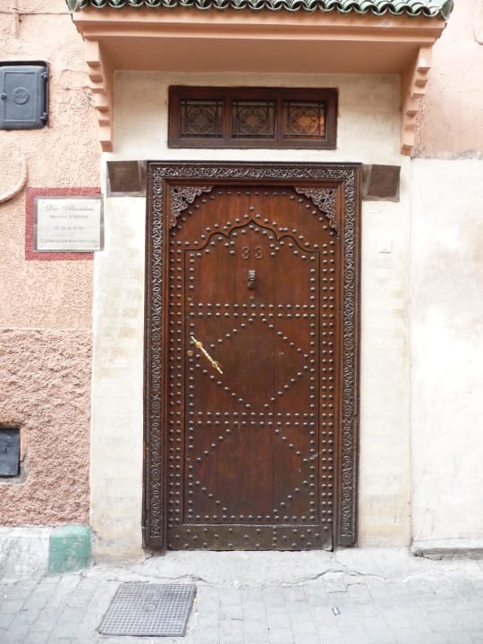 Eingang Riad Dar Alhambra