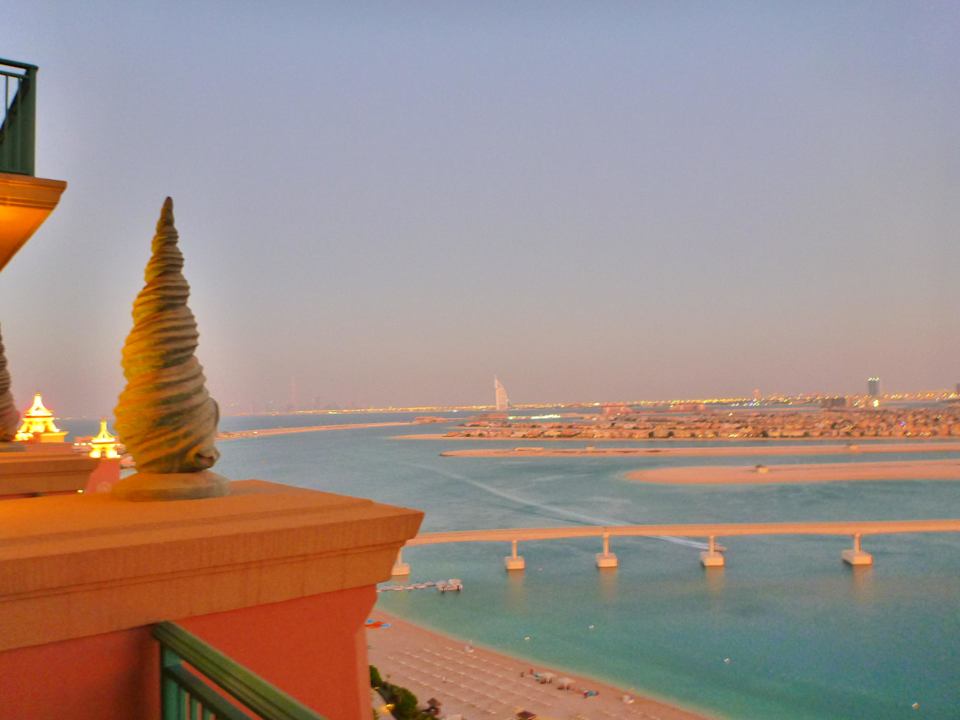 Balkonblick Atlantis, The Palm