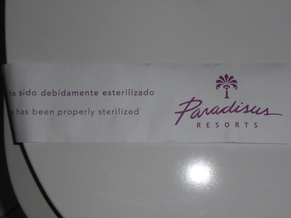 WC gereinigt Paradisus Rio de Oro Resort & Spa - Adults only