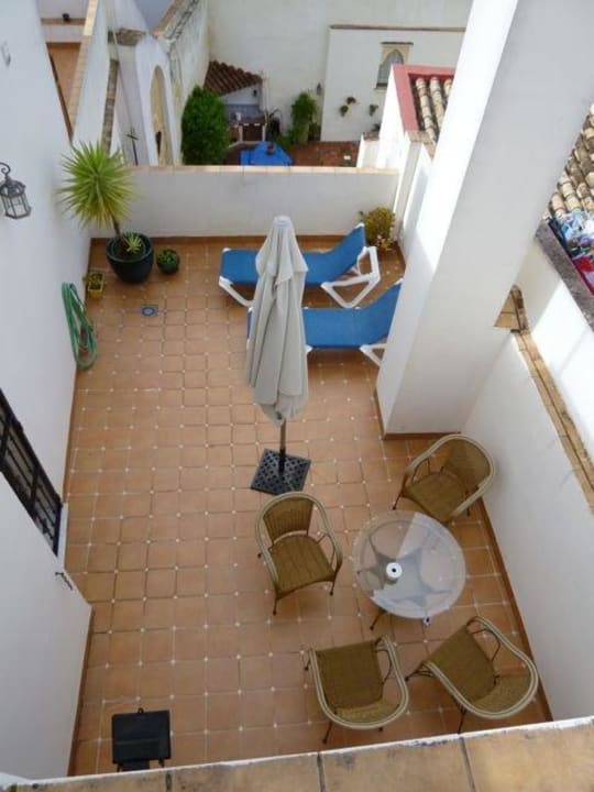 Terrasse vom Studio Canela Apartments Casa Leonor