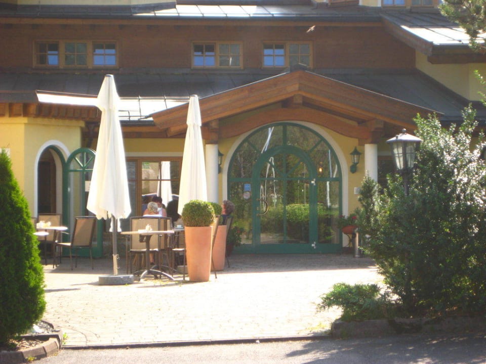 Eingangsbereich Hotel Vitaloase zu den drei Brüdern