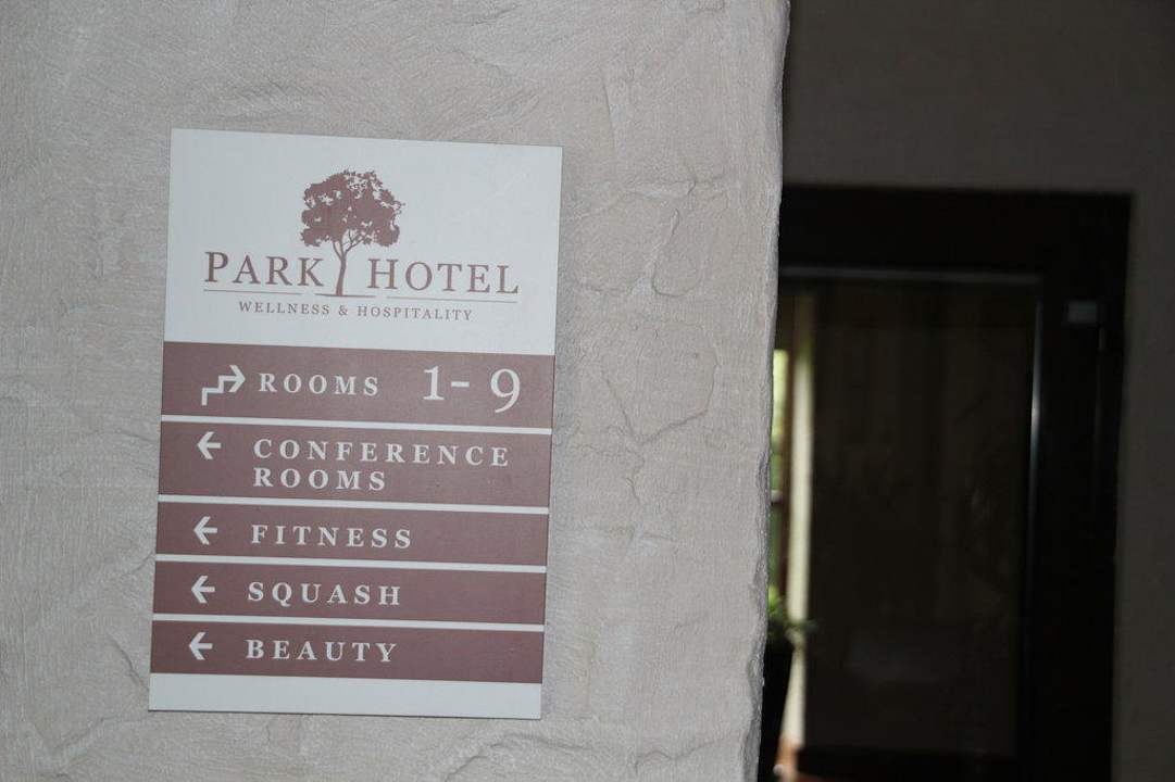 Alles ausgeschildert Park Hotel & Wellness