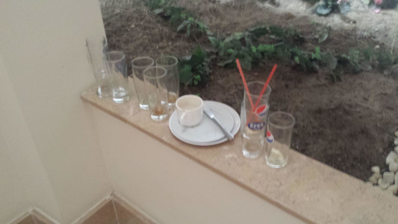 Flur vor unserem Zimmer Side Breeze Hotel