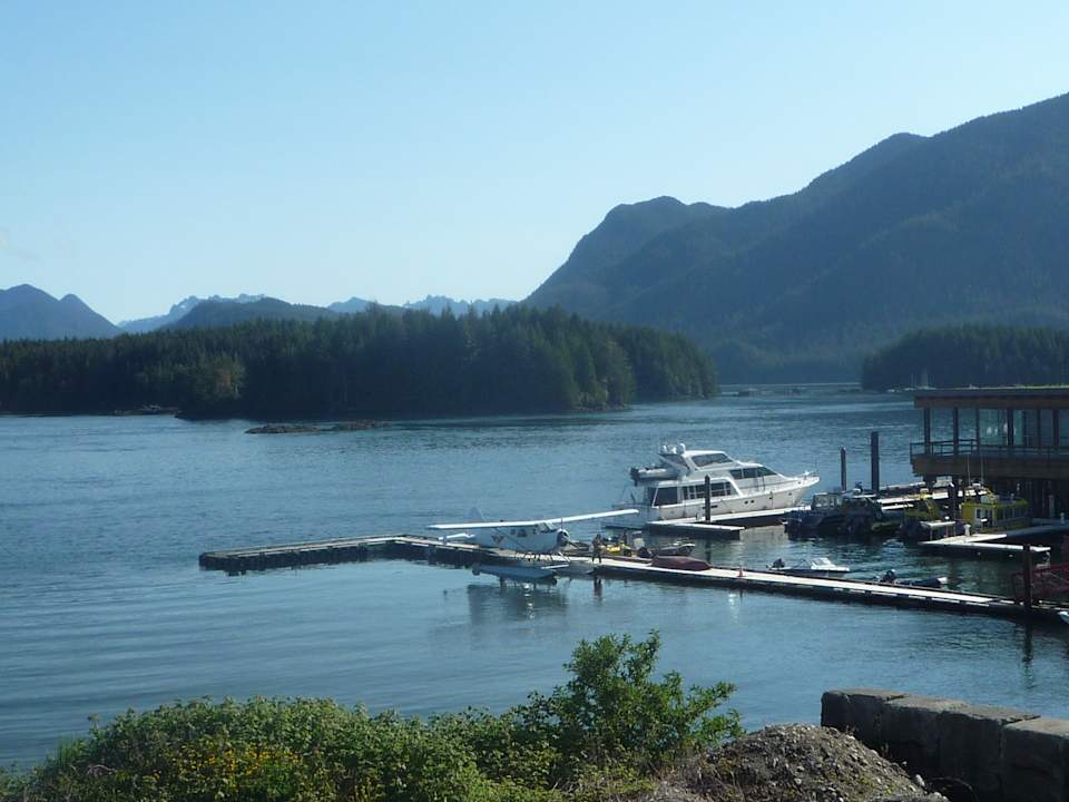 Ausblick The Tofino Harbourview Motel