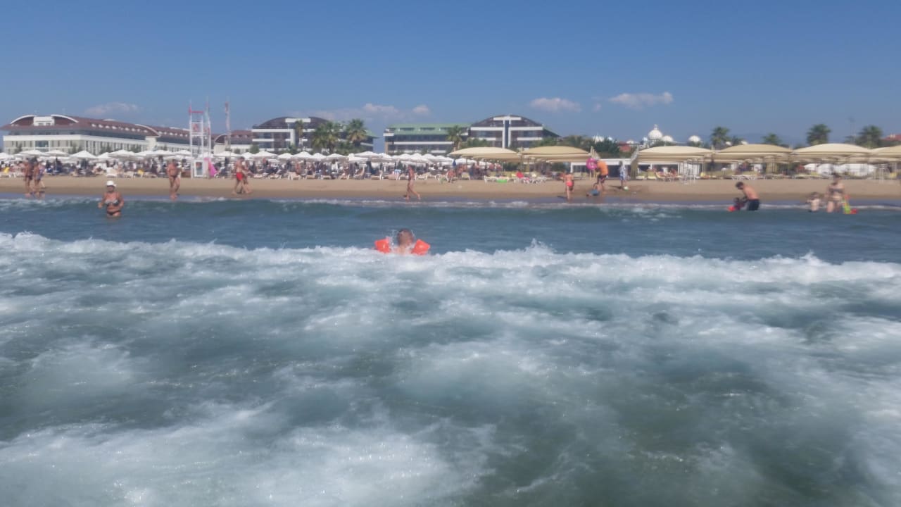 Blick aus dem Wasser TUI BLUE Xanthe