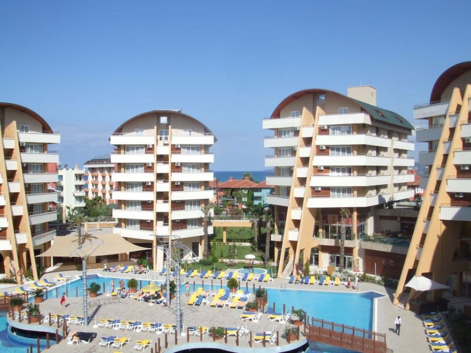 Der Blick vom Balkon Alaiye Resort & Spa