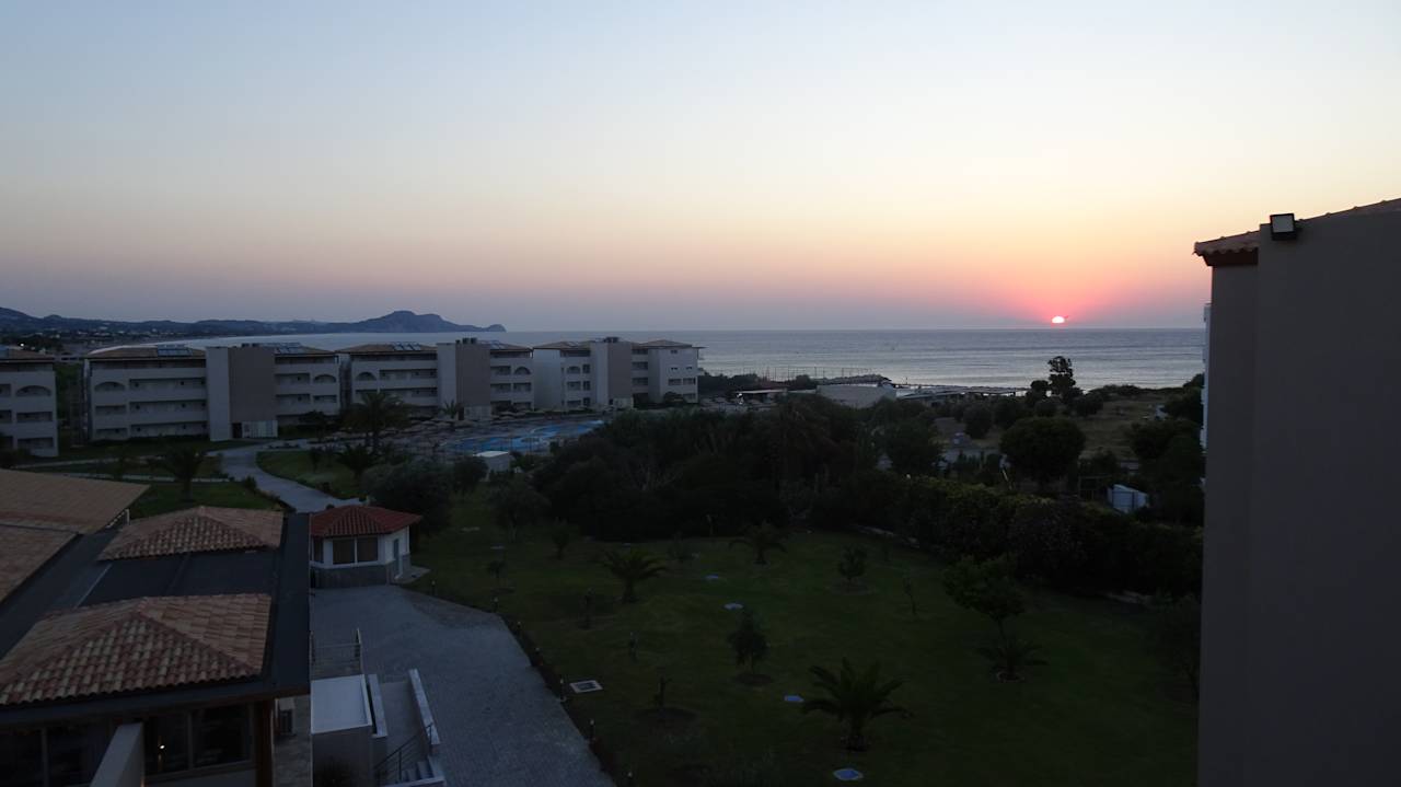 Ausblick Myrina Beach Hotel