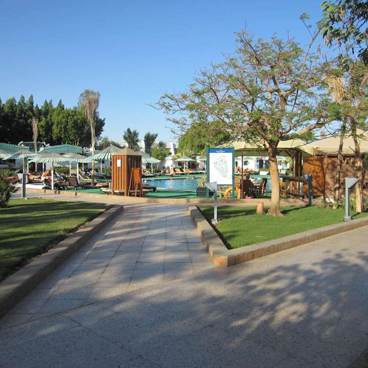 Noch mal Blick zum Pool Ghazala Beach