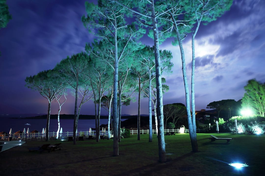 La Coluccia visione notturna  Hotel La Coluccia