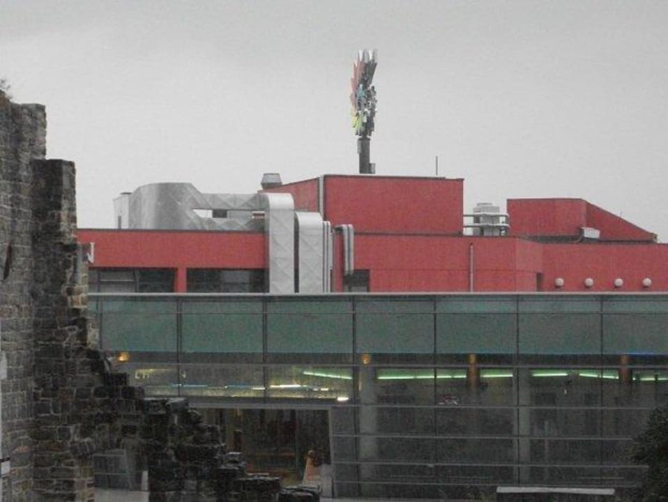 Histrion vom Balkon unseres Zimmers in Vile Park Hotel Histrion