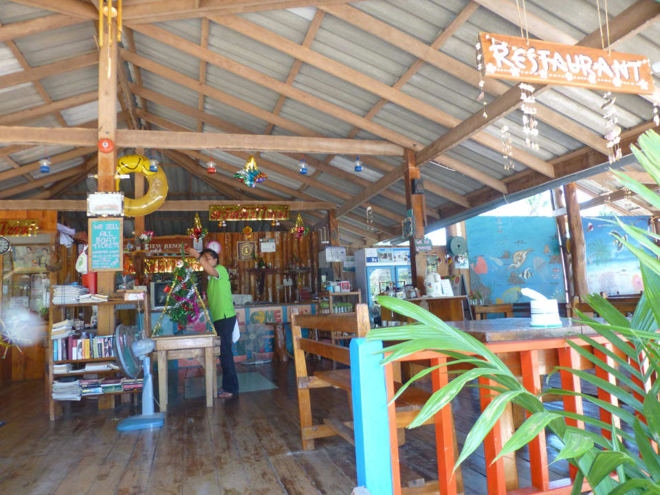 Reception und Restaurant Hotel Koh Mak Green View Resort