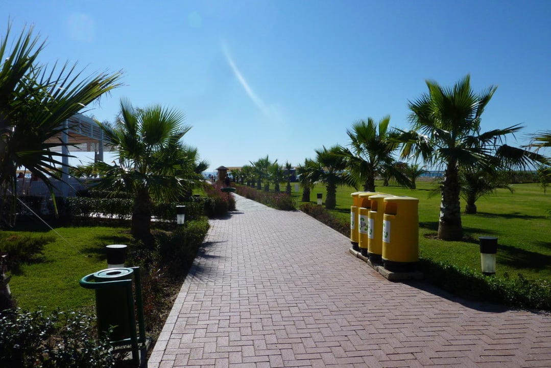 Weg zum Strand Sunis Elita Beach Resort & Spa