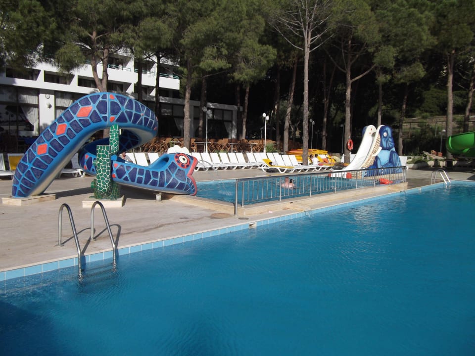 Unser Pool sauber Hotel Grand Efe