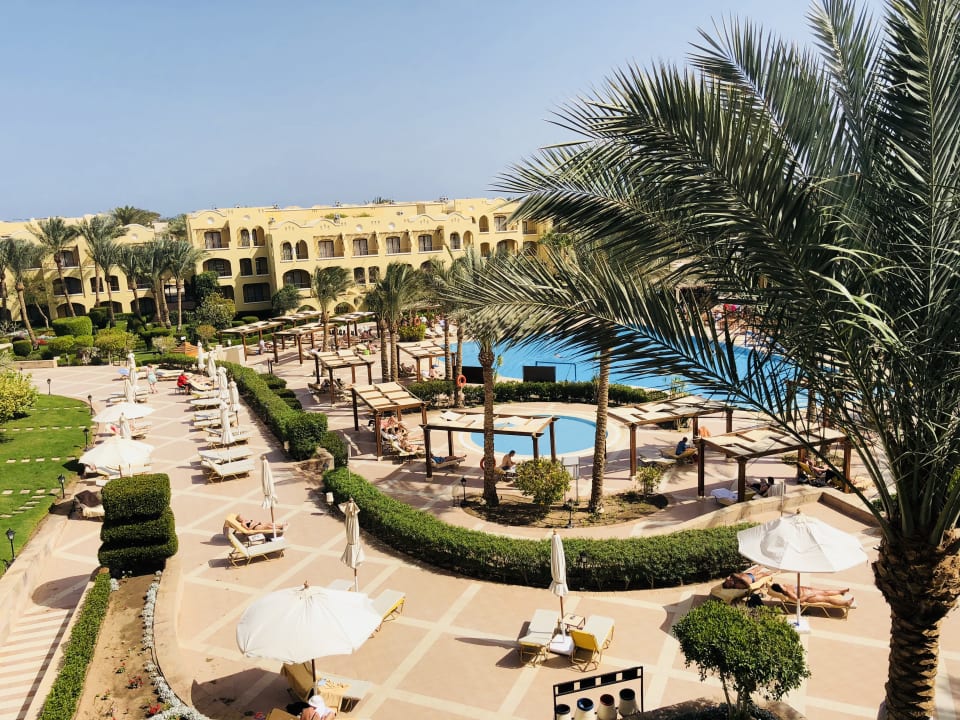 Ausblick Hotel JAZ Makadi Star & Spa