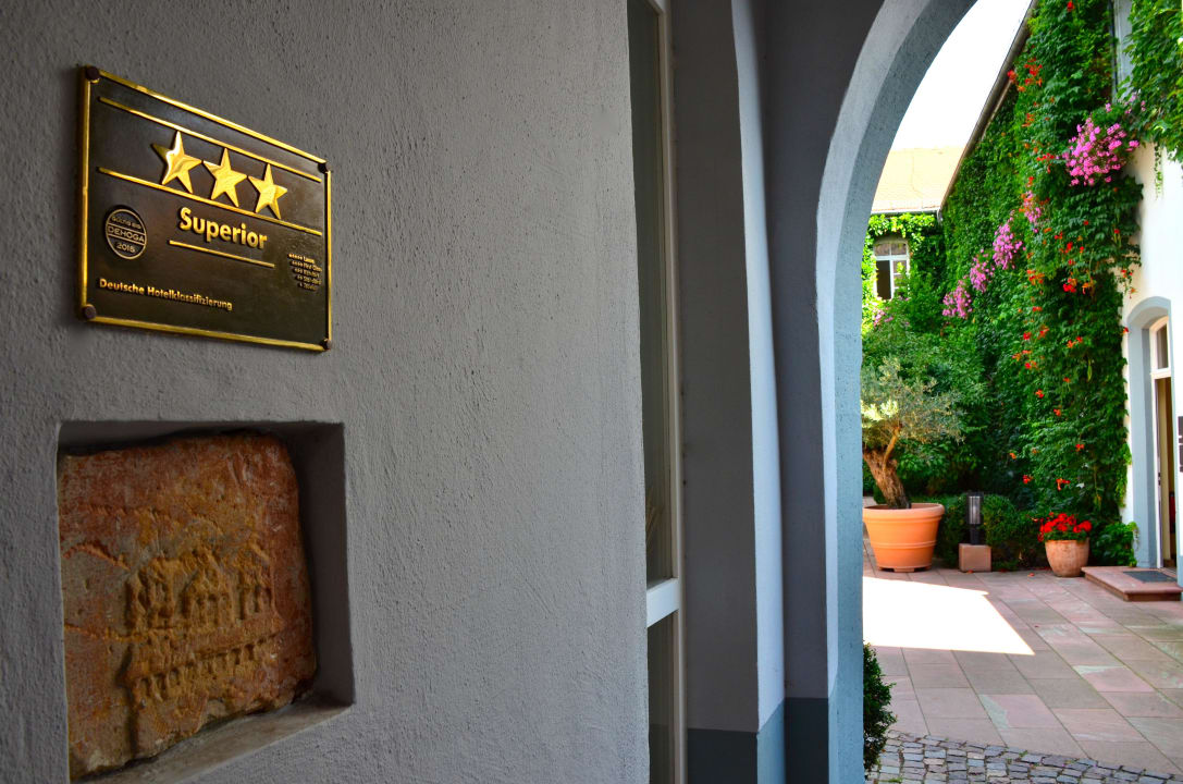 Blick in den Innenhof Hotel Domhof