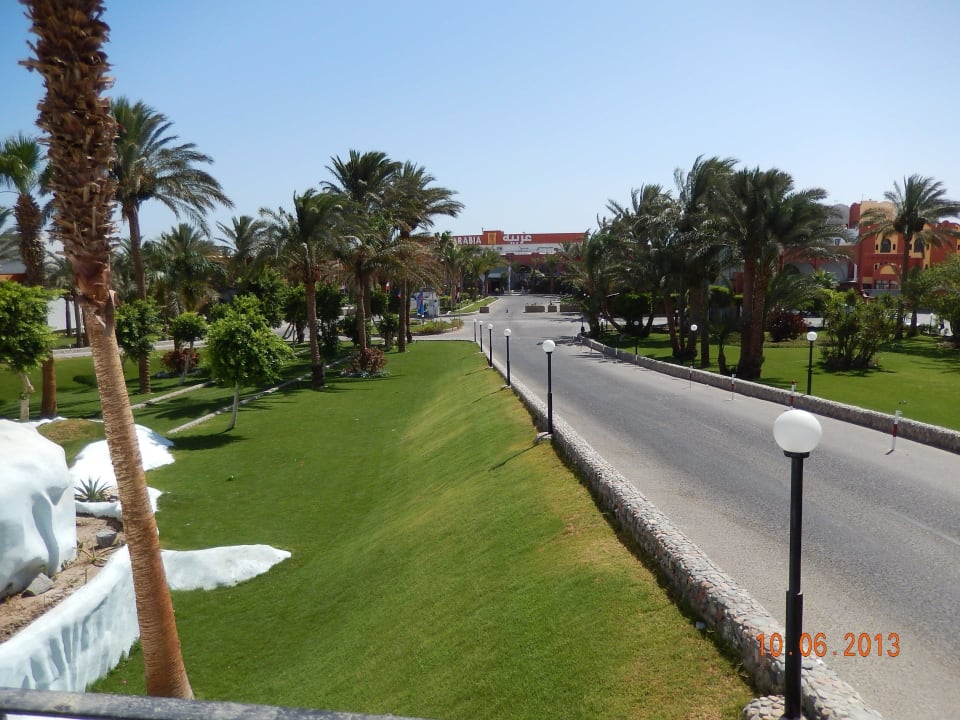 Hotelzufahrt Arabia Azur Resort
