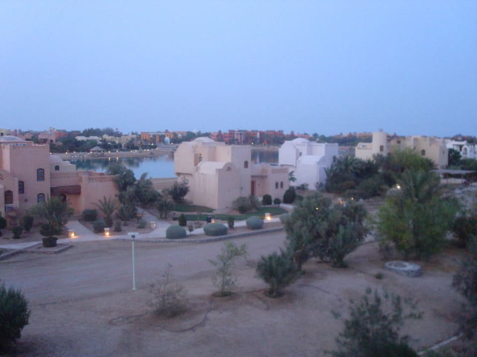 Blick auf die Lagune Three Corners Rihana Resort Deluxe