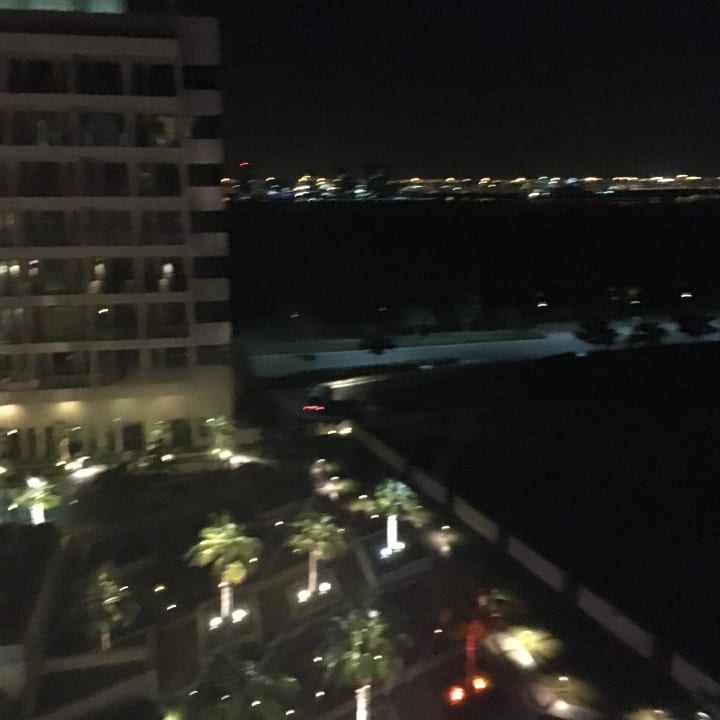 Aussicht aus dem Zimmer Crowne Plaza Hotel Yas Island
