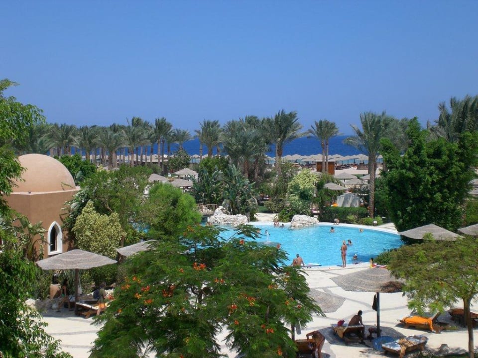 Garten- & Poolanlage und Meer  Grand Makadi