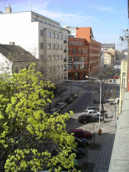 Blick aus dem Fenster Hotel Royal Galerie