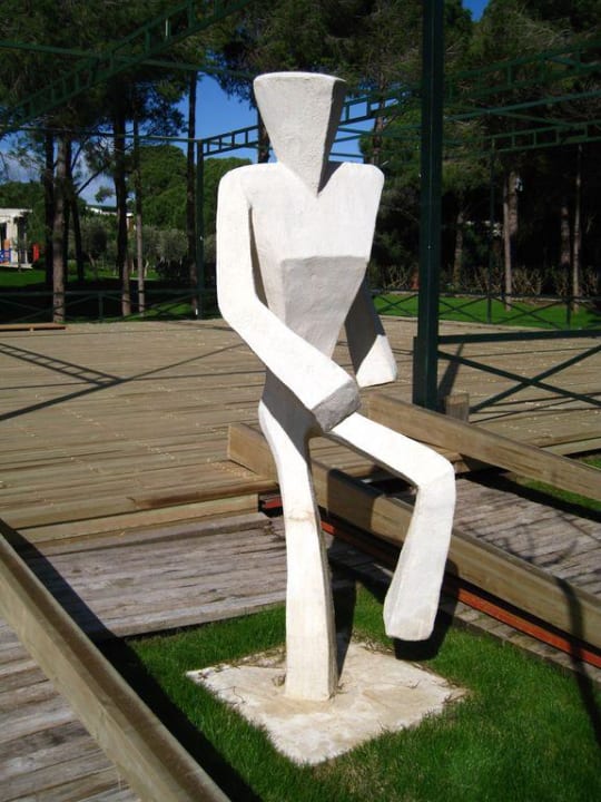 Eine der vielen Skulpturen Voyage Belek Golf & Spa