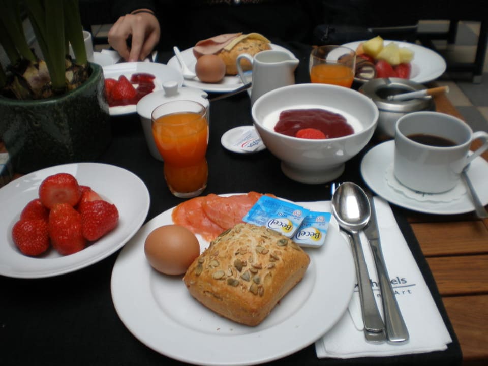 Leckeres Frühstück relexa hotel Berlin