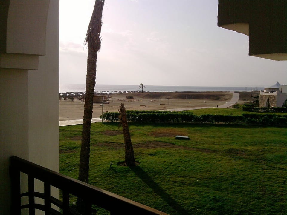 Blick vom Balkon Zimmer 2110 Hotel Gorgonia Beach Resort