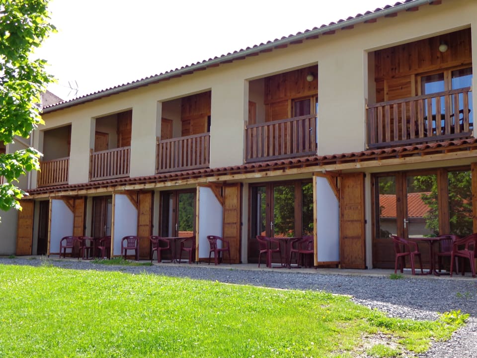 Vue des chambres Hotel Leydier